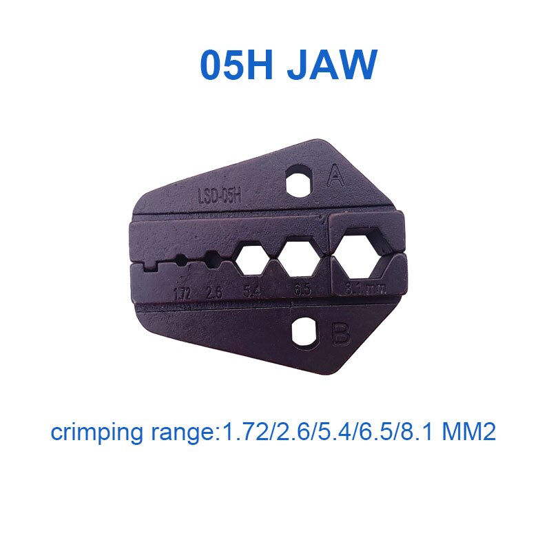 coaxial crimper for crimping RG58,RG59,BNC coax cable connectors RG8,RG213, RG55RG58 RG59 RG62 coaxial connector crimping pliers: 05H JAW