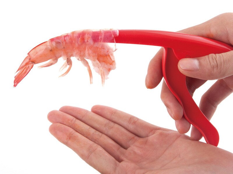 Stainless Steel Prawn Peeler Shrimp Deveiner Peel Device Kitchen Tools Gadgets Cooking Seafood Tools