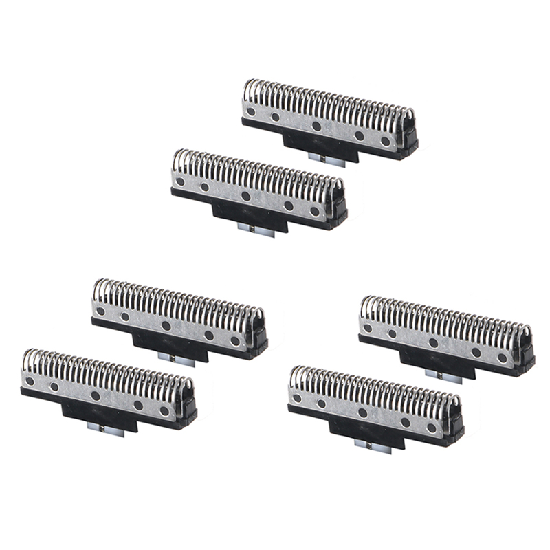 Kemei Replacement Blade Set For Kemei KM Hair Clipper Blade Barber Cutter Head For Electric Hair Trimmer Cutting: black