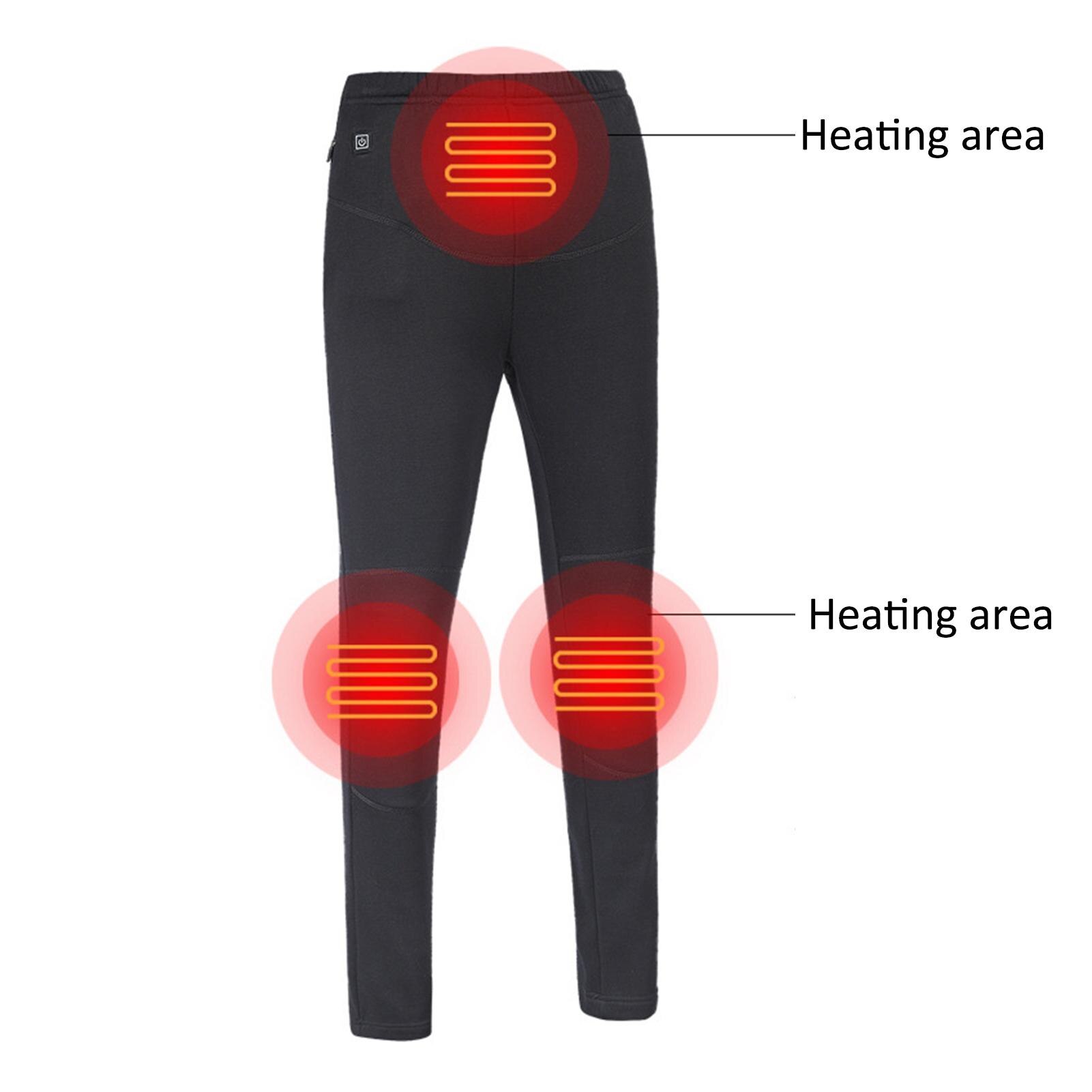Pantalones de senderismo cálidos para invierno, 3 modos de temperatura, calefacción, calentador, ropa con calefacción eléctrica para exteriores