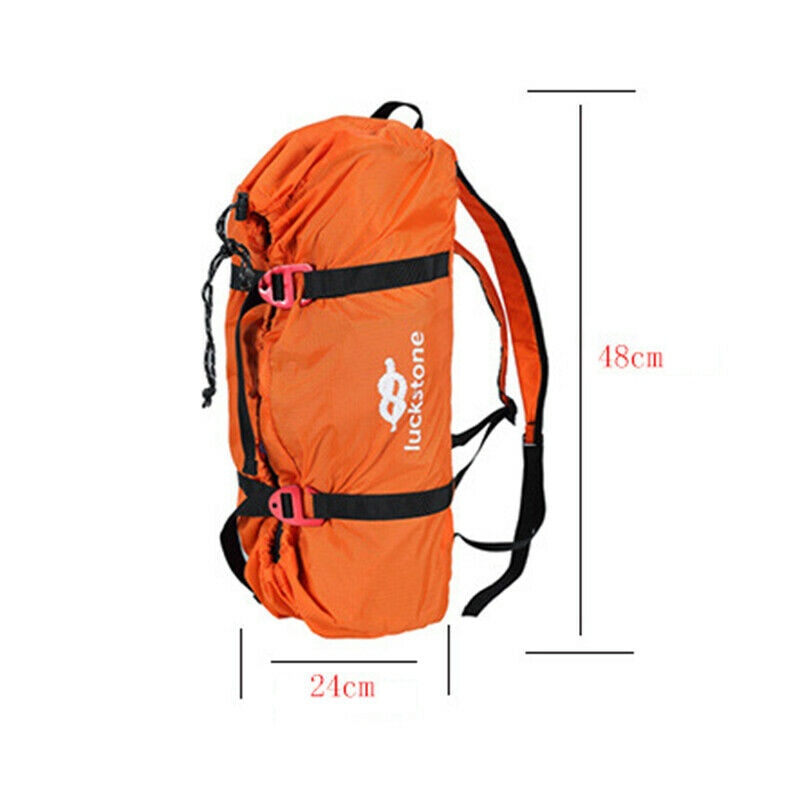 Klimmen Touw Zak Klimmen Krijt Zak Draagbare Outdoor Veiligheid Touw Waterdichte Verstelbare Vouwen Accessoires Klimmen Apparatuur