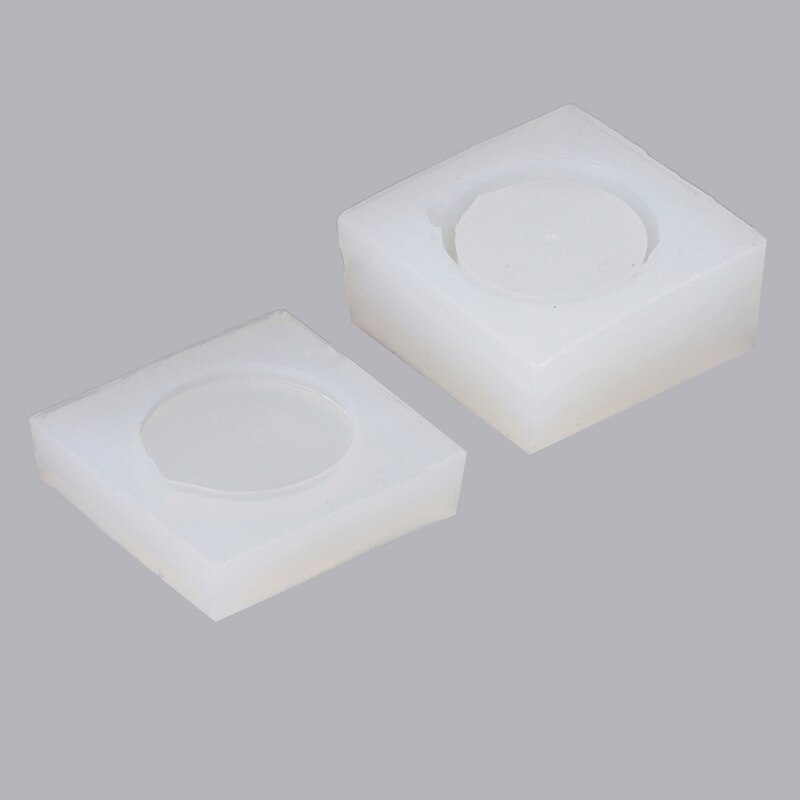 1 set diy runda smycken gör silikon förvaringsbox epoxihartsformar hartsgjutning hantverksverktyg castin hantverk handgjorda
