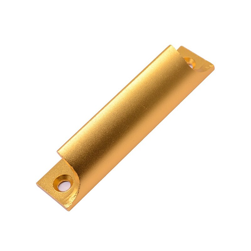 Aluminum Alloy Sliding Door Handles Cupboard Cabinet Drawer Knobs Pulls Handles Furniture Hardware And Accessories: Gold