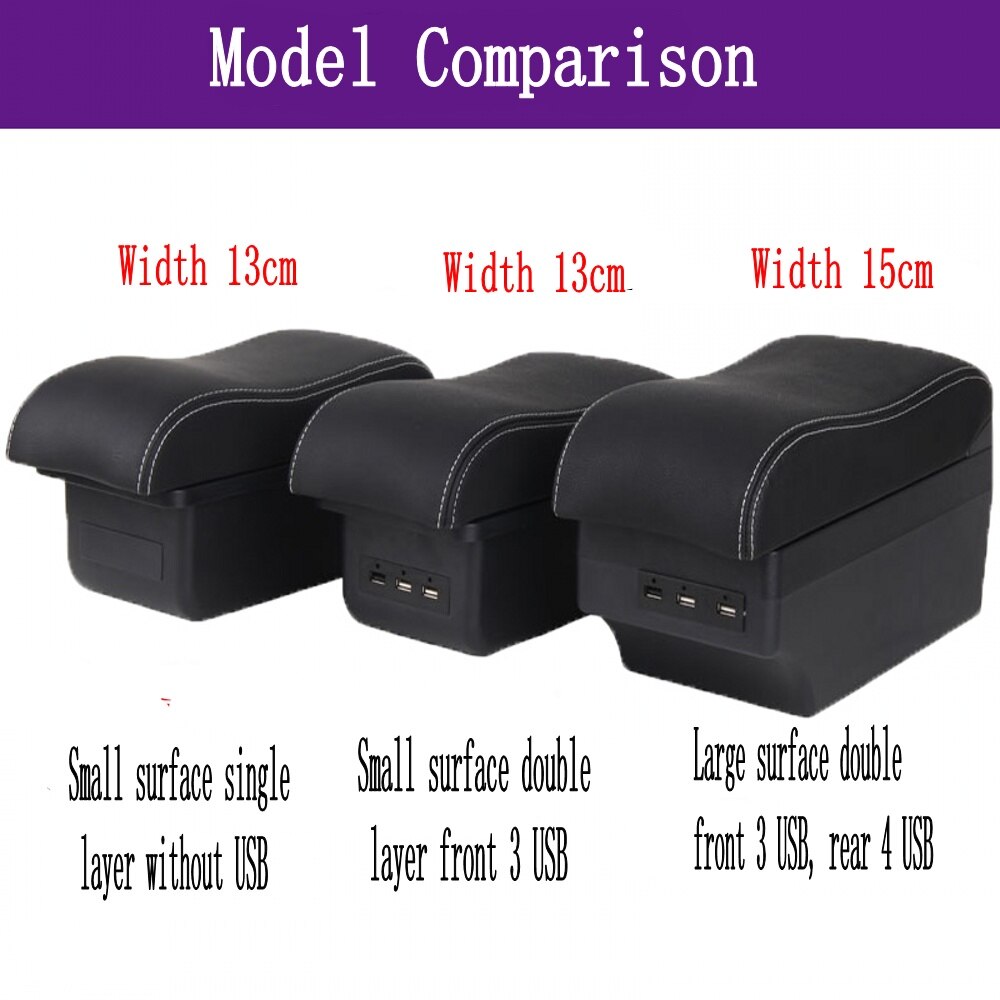 Für Nissan März Micra K13 MK4 IV Armlehne Kasten Center konsole Arm Rest