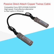 10G DAC Kabel SFP + Passieve Direct Attach Copper Twinax Kabel 0.2 M 30AWG Compatibel voor Ubiquiti Mikrotik Zyxel arista etc.