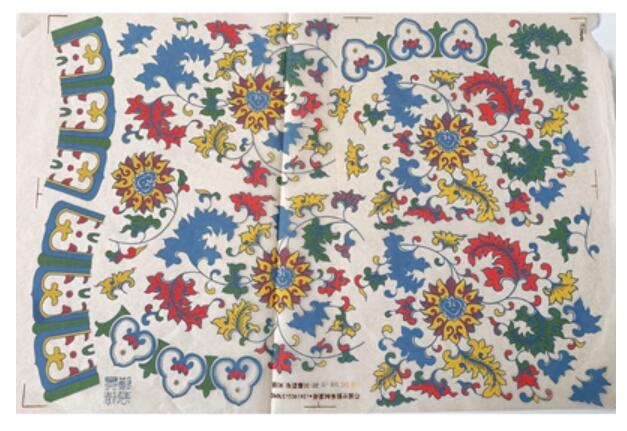 Papel de flores de colores para decoración de cerámica, papel de transferencia de alta temperatura para cerámica polimérica, DIY, 1 ud.: Style 29