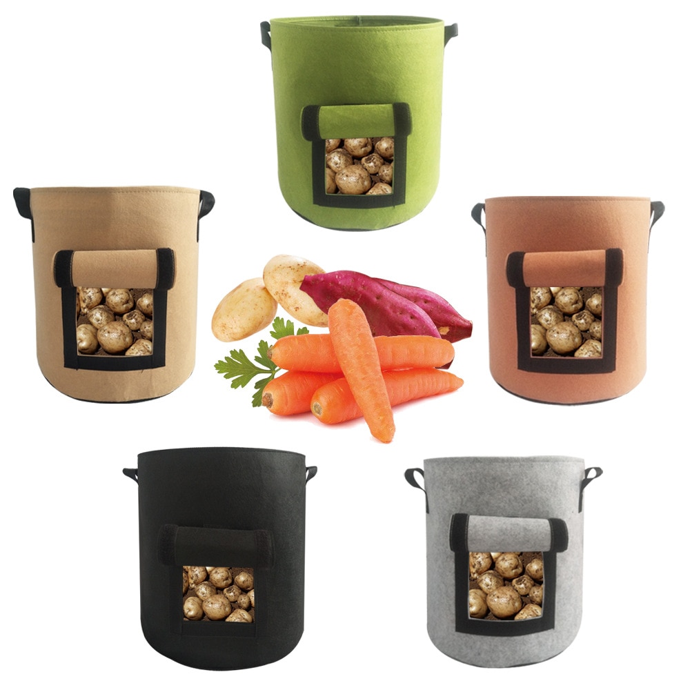 4/7/10/15 Gallon plante cultiver sacs bricolage jardin fleurs légumes cultiver sacs pomme de terre jardin Pots de culture planteur maison jardin outils