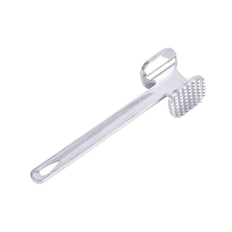 Martillo de acero de aleación de aluminio para cocina, herramientas manuales de doble cara para carne de cerdo, W7Q3: Default Title