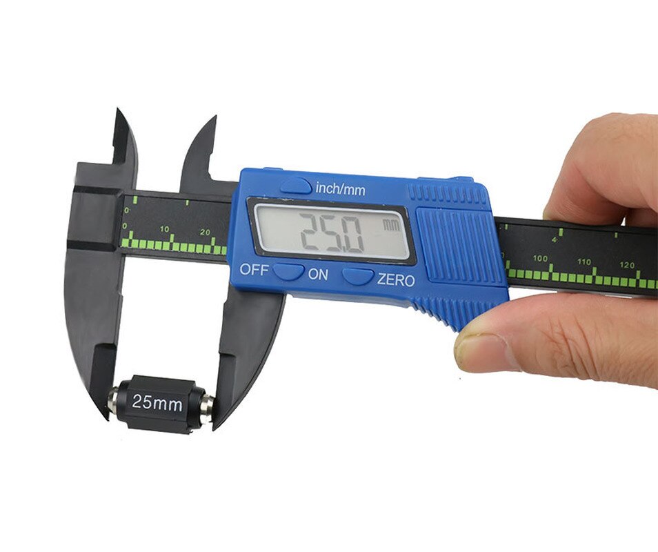 150mm 100mm Electronic Digital Caliper Carbon Fiber Dial Vernier Caliper Gauge Micrometer Measuring Tool Digital Ruler
