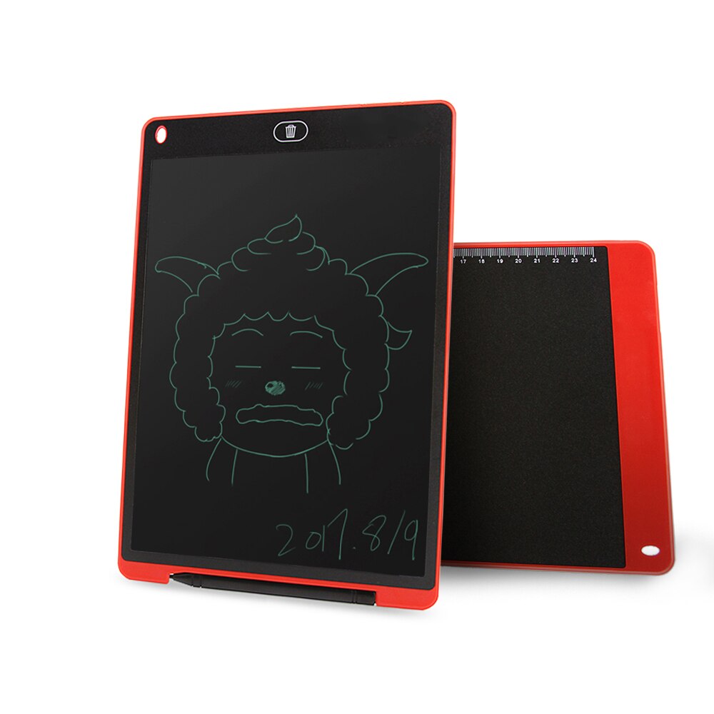 CHYI 12 Inch LCD Writing Tablet Digital Handwriting Pad Slim Touch Pad Electronic Whiteboard Note Bulletin Memo Drawing Board