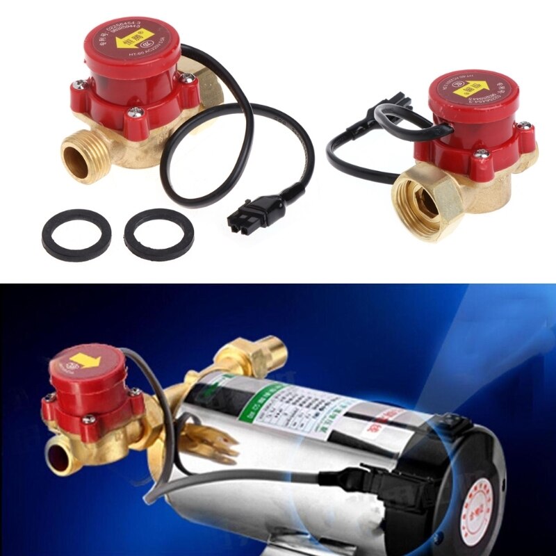 220v 60-90w hangänga  g1/2 kontakt cirkulationspump vattenflödesgivare brytare hxx