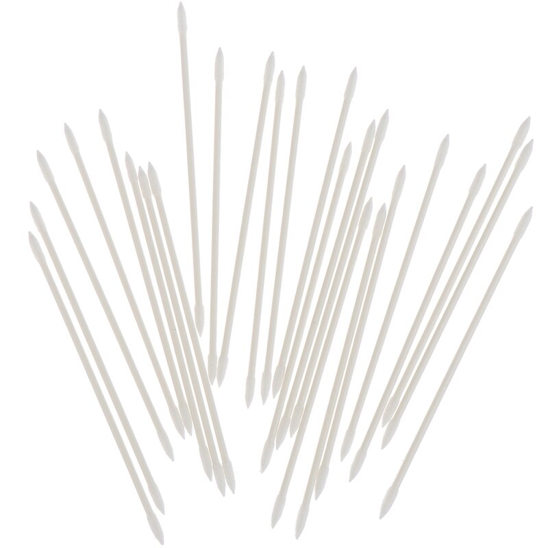 25 Stks/pak Oortelefoon Oordopjes Tips Headset Case Wegwerp Stok Schoonmaken Tool Protector Katoen Wegwerp Stok Cleaning Tools