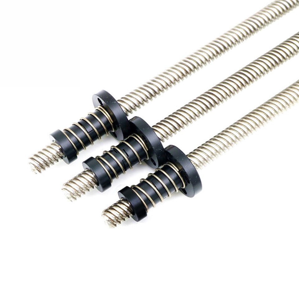 Parafusos trapezoidais da porca 8mm do pom de t8 para o diâmetro 8mm do parafuso de chumbo do motor deslizante passo 2mm porcas da impressora 3d de pom parte