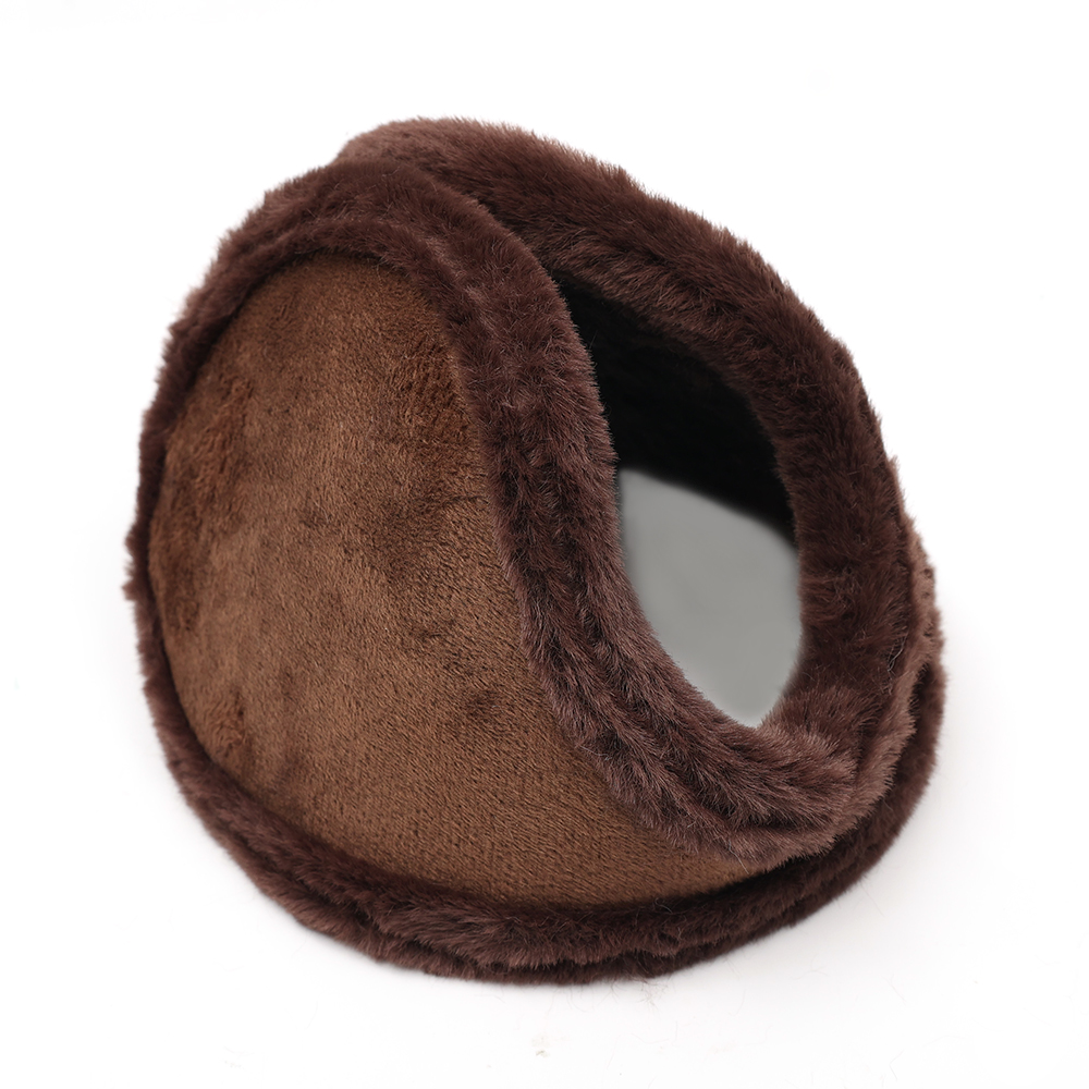 Soft Plush Earmuffs Winter Warm Unisex Thicken Ear Cover Protector Women Men Solid Color Ear Mask Warmer Outdoor Cycling Earflap: MULTI