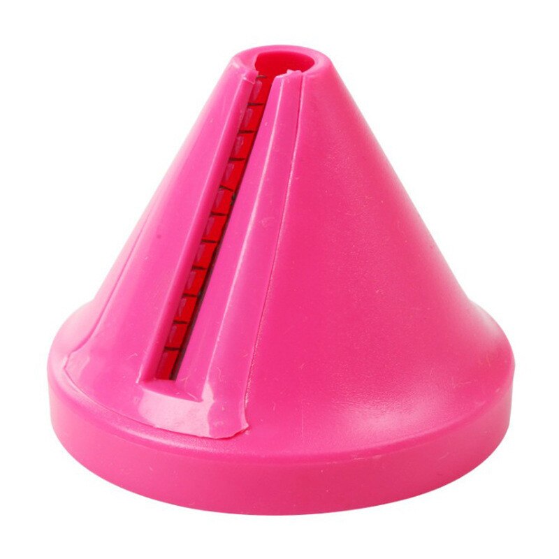 Kitchen Tools Groente Fruit Multifunctionele Spiraal Shredder Dunschiller Handleiding Aardappel Wortel Radijs Draaiende Shredder Rasp: Rose
