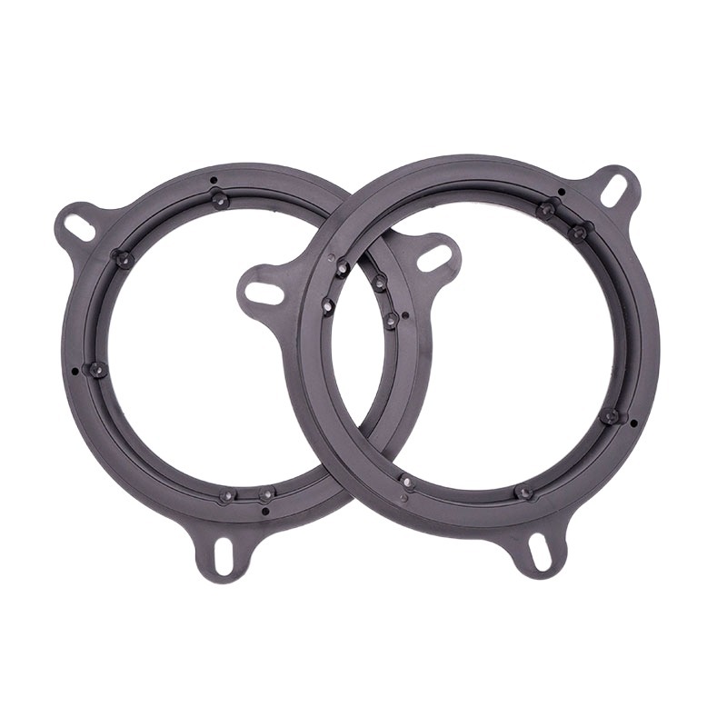 Soportes de altavoz de plástico para coche, accesorios de subwoofer de 6,5 pulgadas, adaptador de anillos espaciadores de almohadilla para Nissan Tiida Sylphy Tenta, 2 piezas