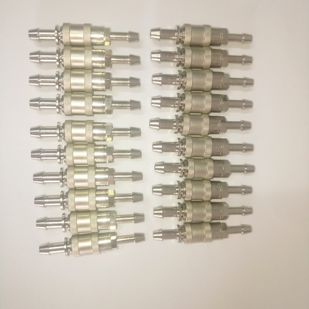 Conector de manguera de aire de Nibp conector de puño de presión arterial macho/hembra conector de bayoneta 2 Set (Male2pcs/ female2pcs)