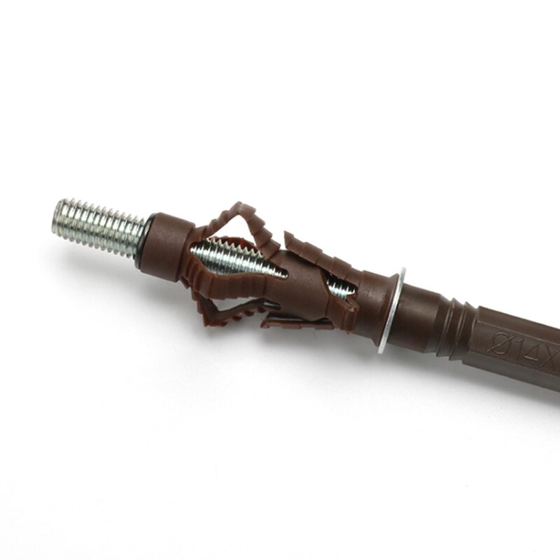 6 stk skjulte flydende hyldebeslag skjult usynlig tunge hyldestøttebeslag til væghylde 10mm x 100mm