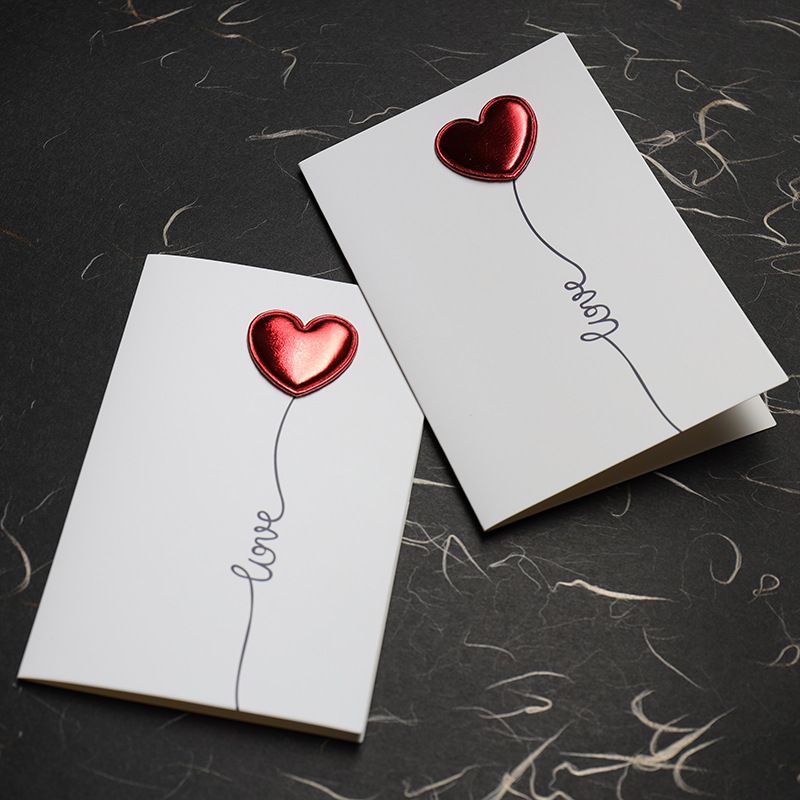 Tarjetas de del Día de San Valentín, tarjeta postal de amor, invitación de boda, tarjetas de felicitación, aniversario para ella, tarjeta de del Día de San Valentín