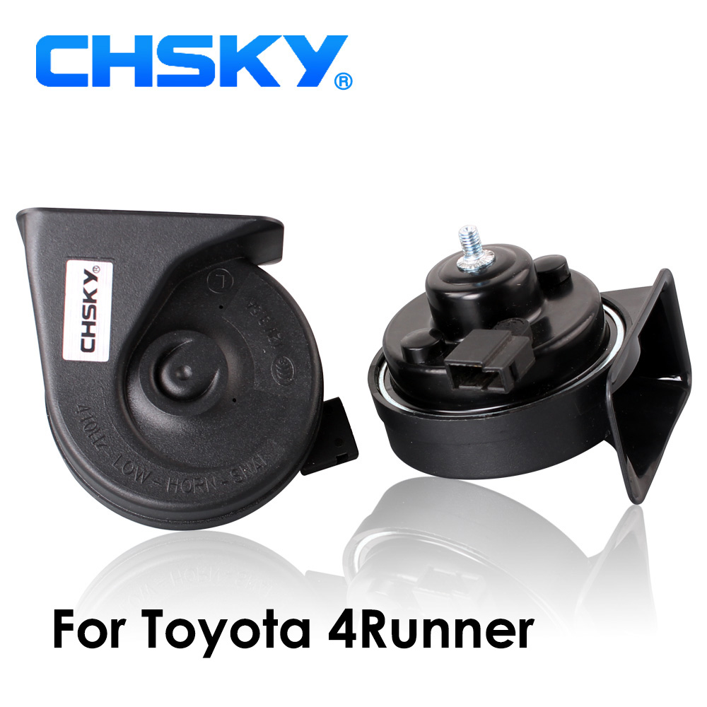 CHSKY-bocina de coche tipo Caracol para Toyota 4runner, claxon de alta resistencia, 12V, 110-129db, larga vida útil, alto y bajo, 2002