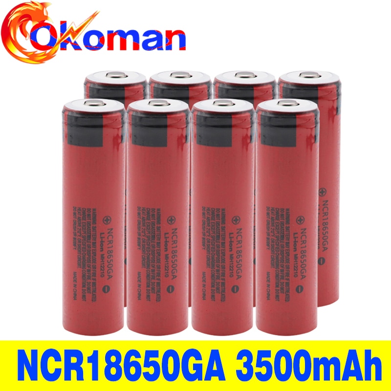 100% Originele GA18650 3.7 V 3500 Mah 18650 Lithium Oplaadbare Batterij Zaklamp Batterijen
