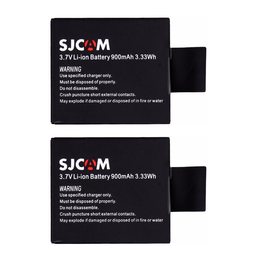 Batería S009 original SJ 4000 eken H9 SJ5000 Wifi + 3 puertos LED cargador para SJCAM sj4000 batería SJ6000 SJ7000 SJ8000 sj9000 M10: 2pcs batteries