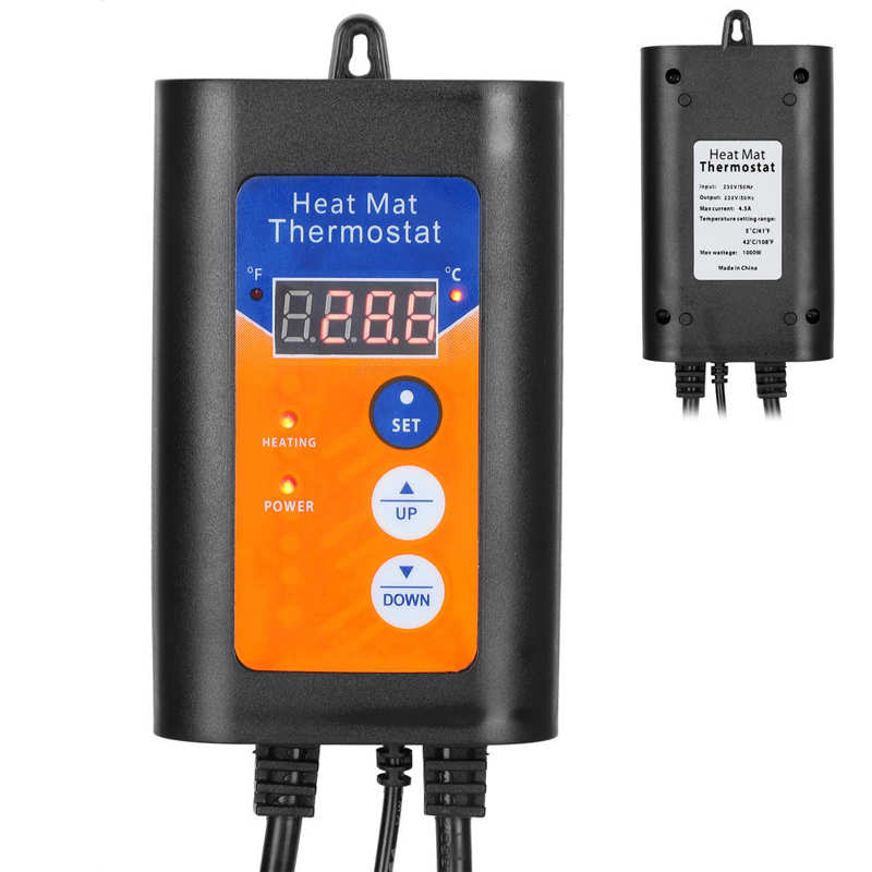 Temperature Regulator Temperature Regulator Thermostats Thermoregulator Temperature Control Instruments EU Plug 220V