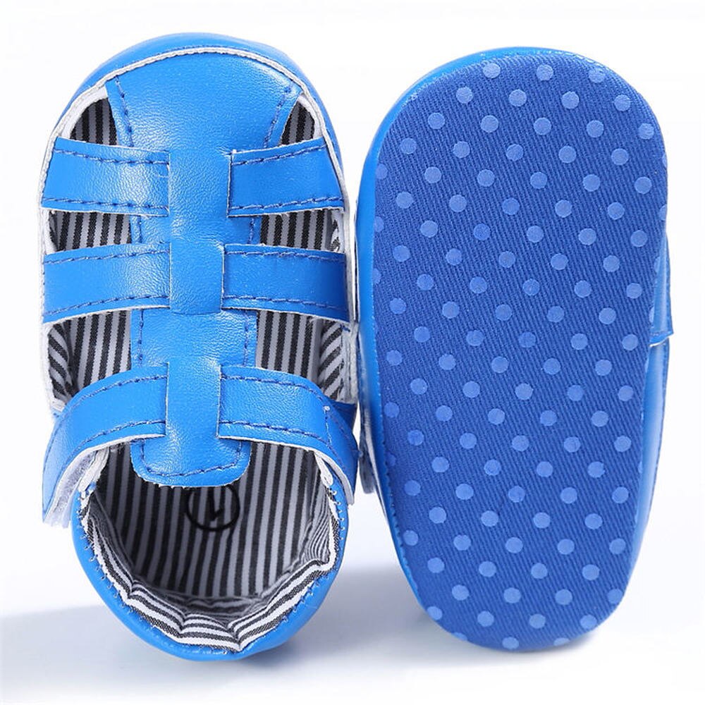 Baby Sandals Shoes Boy Girl Infant Comfort Breathable Rubber Soft Anti-Slip Sole Toddler Crib Shoes Sandals