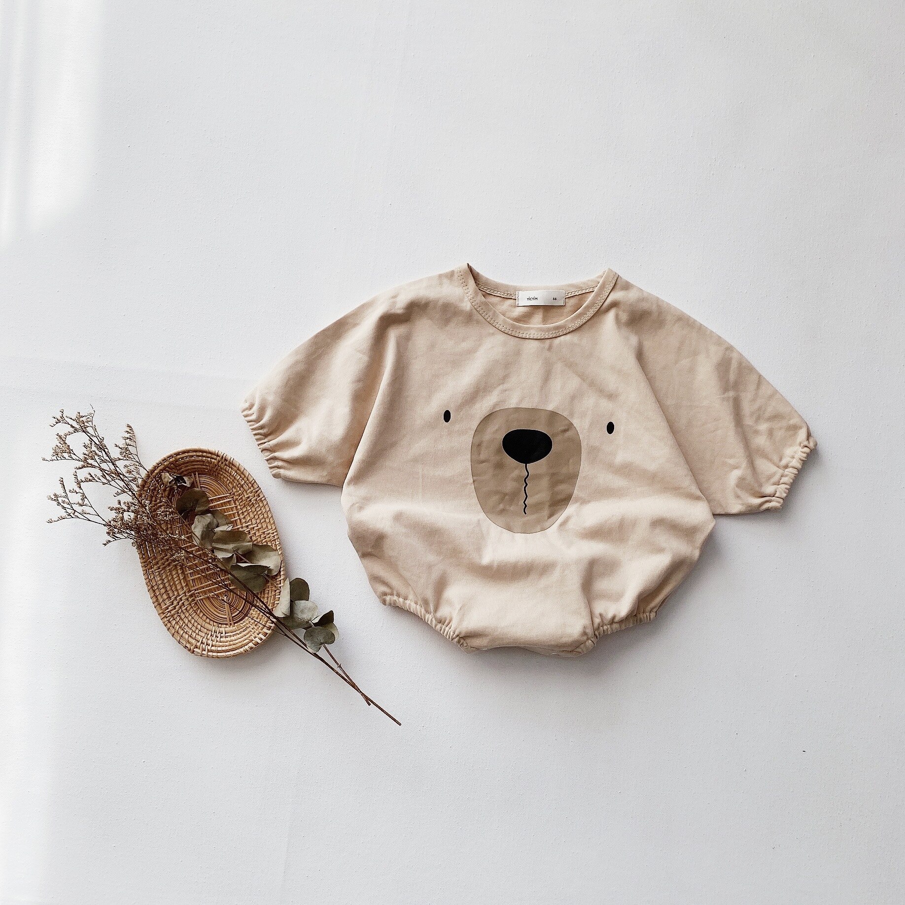 Body mignon pour bébés filles | Combinaison à capuche avec petits oursons et oreilles, vêtements pour bébés filles