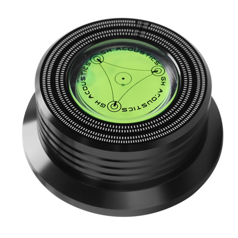 Vinyl Record Stabilizer Clamp - Aluminum Alloy Turntable Weight - 33/45 RPM Speed - 50/60Hz: Default Title