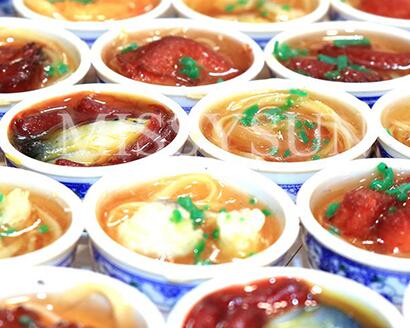 2PCS 3cm 1/6 Scale Miniature Chinses Cuisine Dessert Noodles Food for Dollhouse Decor Pretend food for blyth bjd kitchen toys: 3cm Noodles