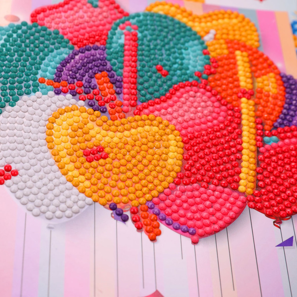 5D Diamond Painting Greeting Card Special Shape Diamond Embroidery Birthday Cards Thanksgiving Cards Cross Stitch Craft