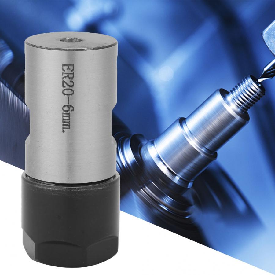 C25-ER20-45L Collet Block Chuck Collet Holder Spindle Motor Shaft Clamping Tool Bar Motor Shaft Clamping Tool
