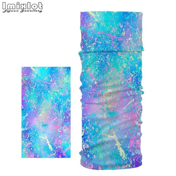 Écharpes en Polyester coloré équitation Camping guêtres de cou escalade écharpe hommes accessoire cheveux pour femme en plein air randonnée pêche cyclisme Bandanas: E