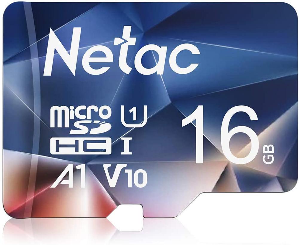 Netac Micro Sd-kaart Geheugenkaart Class10 Tf Card 64Gb 256Gb 512Gb 128Gb 32Gb 16gb Max 100 Mb/s Sd/Tf Flash Microsd-kaart Voor Telefoon: 16GB