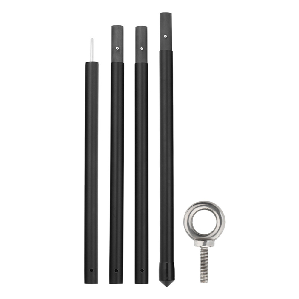 Backyard Events Tarp Canopy Poles Adjustable Camping Poles Adjustable Tarp Rods High Strength Material Lightweight