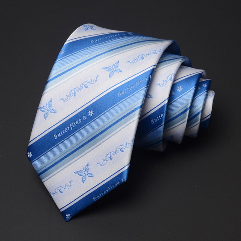 Neue 7CM Gestreiften Krawatten Für Frauen &amp; Männer Business Arbeit Krawatte Casual Student Neck krawatte Mit Box: HZ712