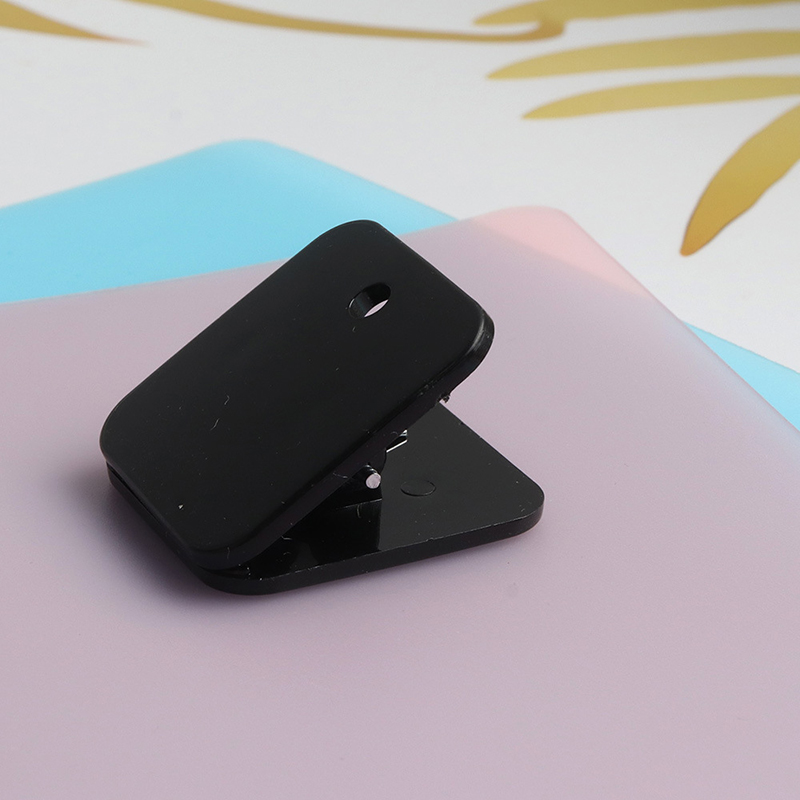 1PC Acrylic Clamp Paper Clips Ticket Holder Paper Documents Organizer Student School Office Supplies Bookmark Binder Clip: 3