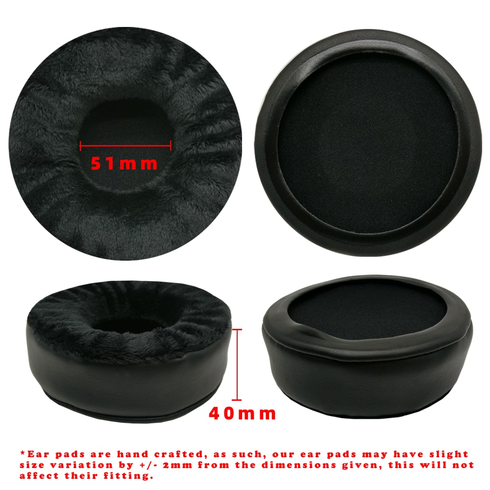 Morepwr Upgrade Replacement Ear Pads for HP Omen 800 Headset Parts Leather Cushion Velvet Earmuff