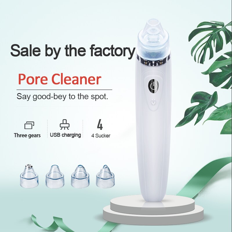 Facial Blackhead Remover Electric Acne Cleaner Blackhead Black Point Vacuum Cleaner Tool Black Spots Pore Cleaner Machine