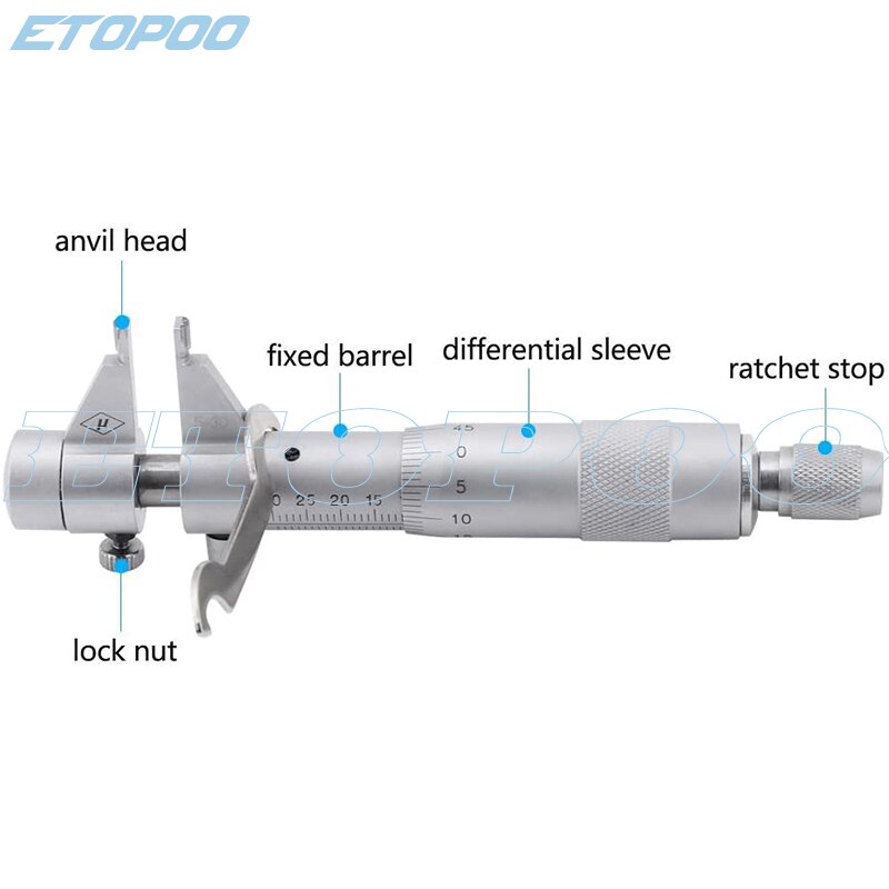 Außenmikrometer-Set 6-teilig 0-150mm - Präzisionsmesswerkzeuge