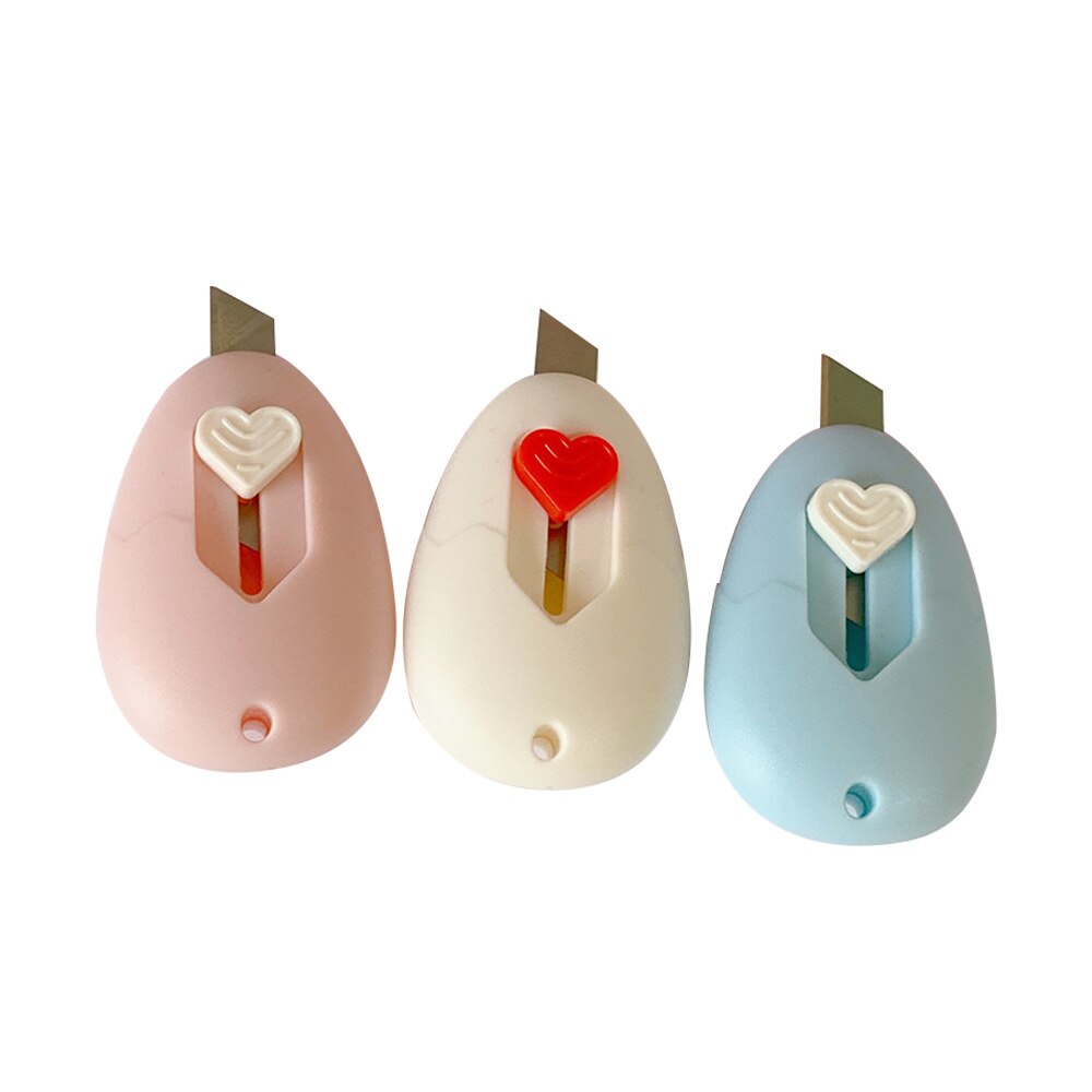 Leuke Mini Draagbare Kleine Mes Sloop Brief Opening Sticker Papier Mes Behang Mes Student Box Cutter Kawaii