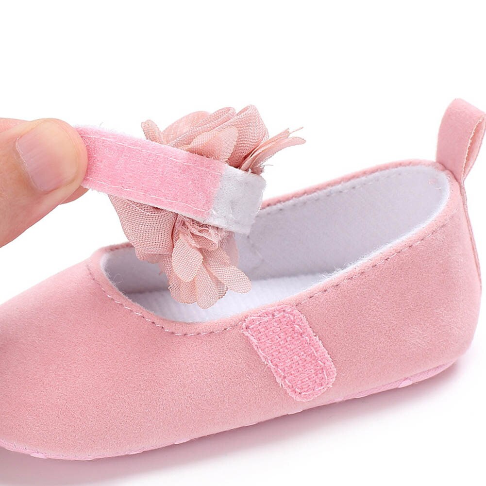 Par com 1 par de sapatos para meninas e crianças, calçados macios para caminhantes aprendendo da moda para 0-1 anos de idade