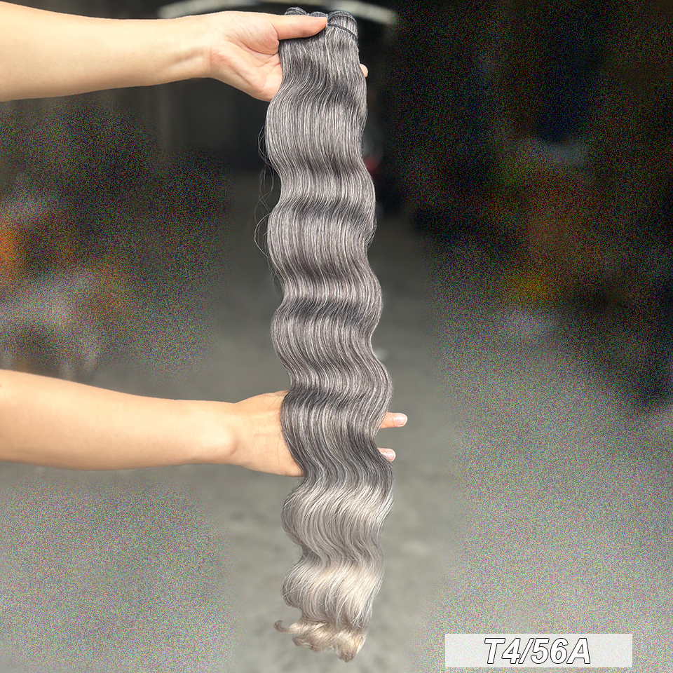 Brun chocolat 6 # Tissage en lot synthétique Body Wave en Fiber résistante à la chaleur, Extensions de cheveux doux, Bio naturel, semblable à l'humain
