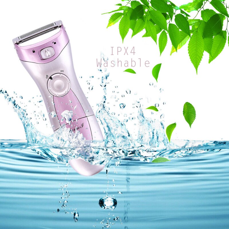 Epilator Hair Removing Whole Body Washable Lady Shaver Dry / Wet Shave Cordless Use Face Care Tools 110V-240V D35