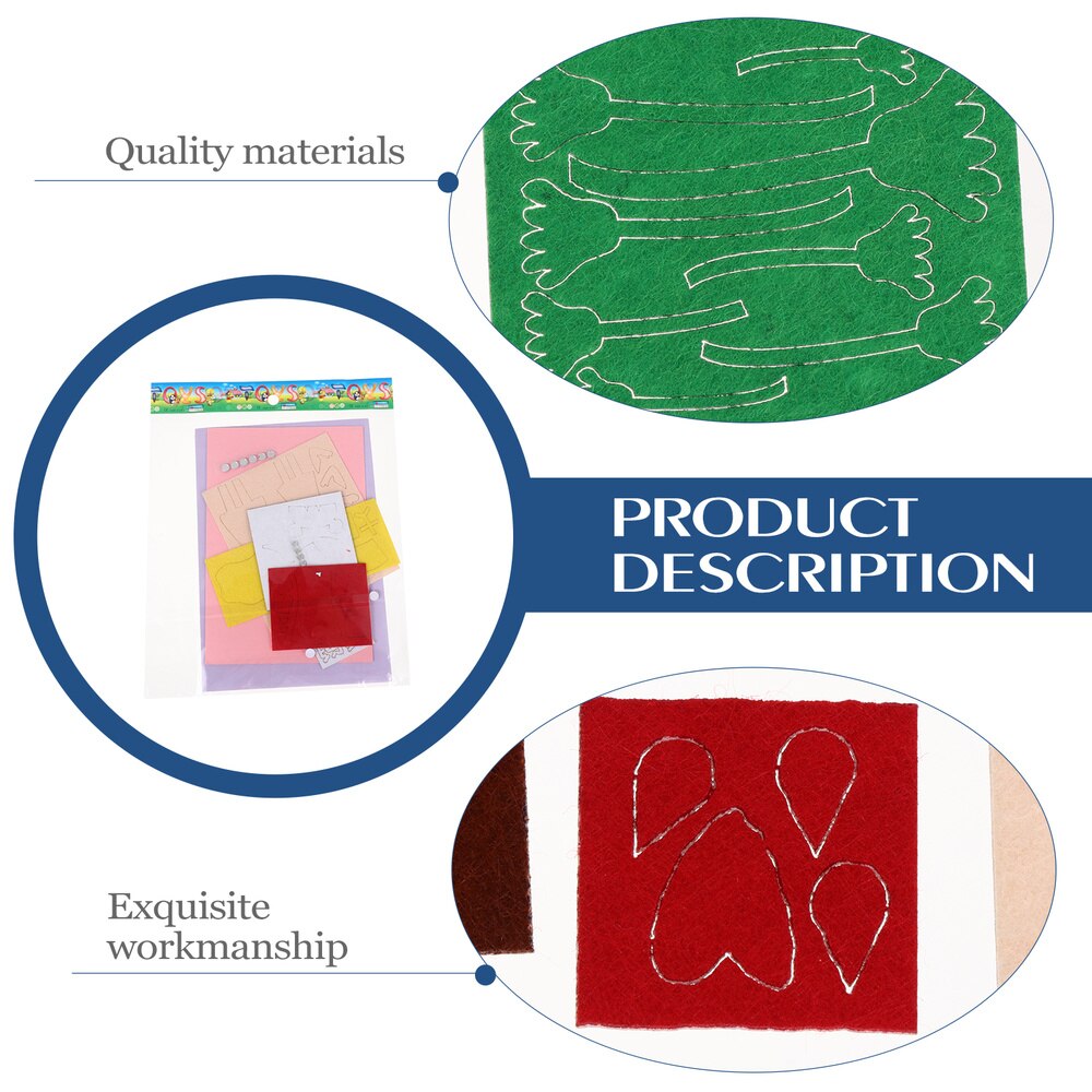 5 Sets Practical Cards Kit Cards Making Kits for Kids Children