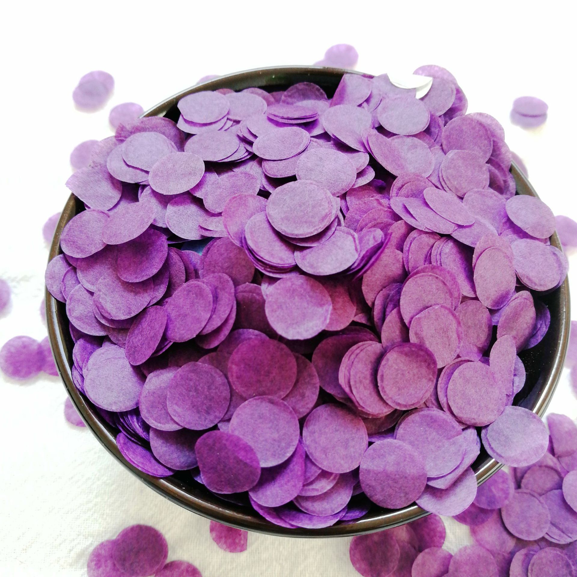 30 gram Paper Confetti Biodegradable Wedding Birthday Baby Shower Party Big Round Confetti Multicolor White Blue Pink Sprinkles