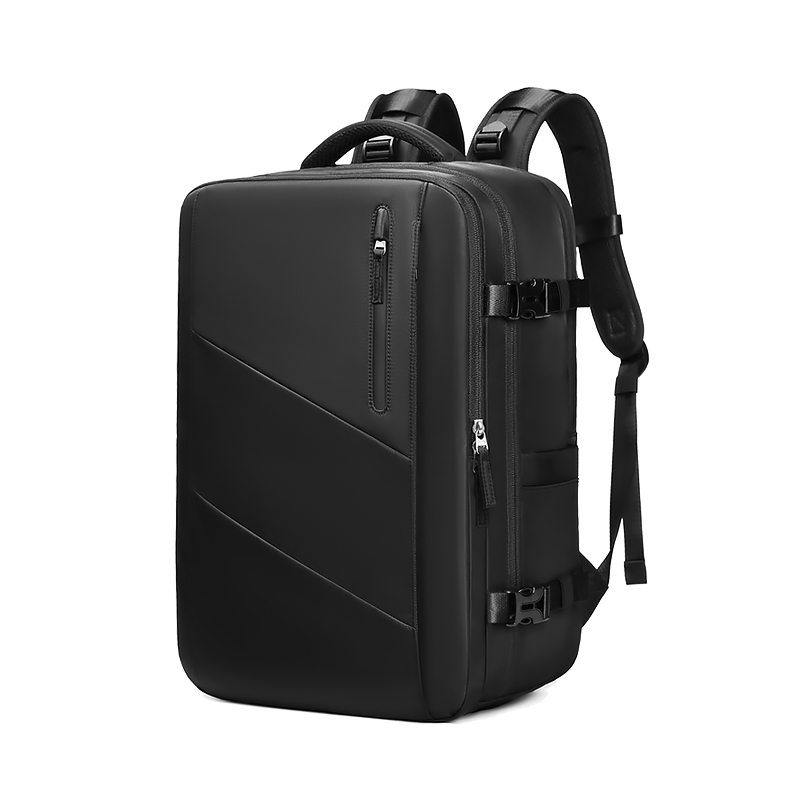 Woman Travel Backpack Business 16 Inch Laptop Backpack School Backpack USB Charging Waterproof Backpack With Shoe Bag: black