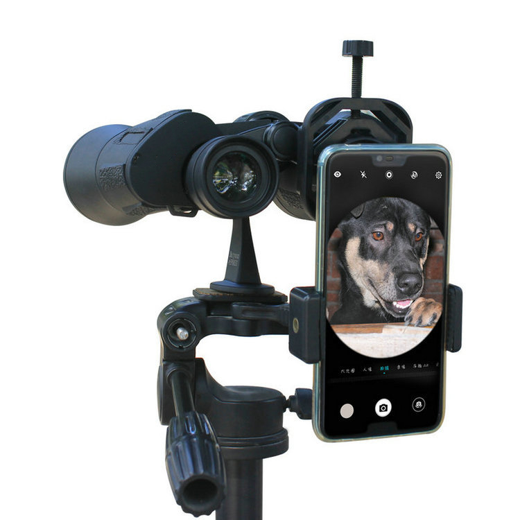 Cell Phone Adapter With Spring Clamp Mount Monocular Microscope Accessories Adapt Telescope Mobile Phone Clip Accessory Bracket