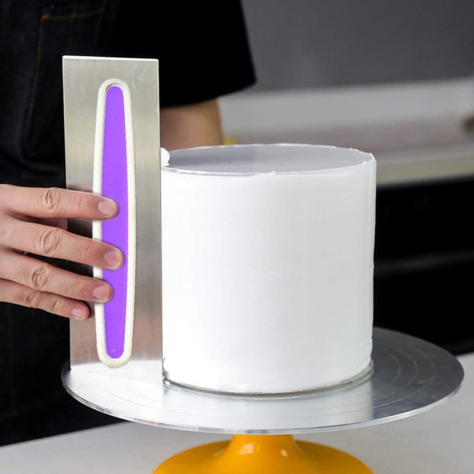 Cake Decorating Comb Cake Scraper Smoother Cream Decorating Pastry Icing Comb Fondant Spatulas Baking Pastry Tool Accessories#G3